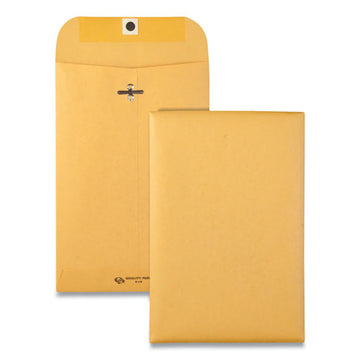 Quality Park™ Clasp Envelope, #55, Square Flap, Clasp-gummed Closure, 6 X 9, Brown Kraft, 500-carton freeshipping - TVN Wholesale